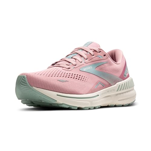 BROOKS Women's Adrenaline GTS 23 Sneaker, Zephyr Blue Coconut, EU on Sale
