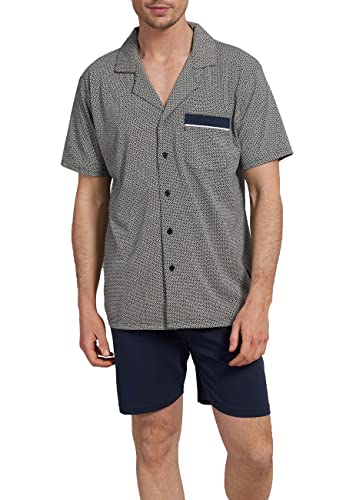 Götzburg men's shorty with breast pocket short pajamas nightwear 54 on sale