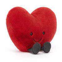 Thumbnail for Jellycat Lustiges rotes Herz, groß – 6 cm x B 19 cm x H 17 cm im Sale