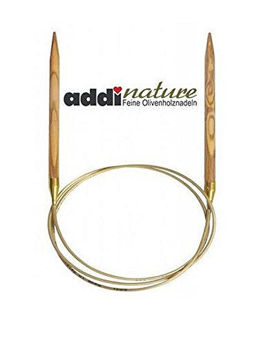Addi 63112 circular needle made of olive wood, 120 cm x 8.0 mm, 8 mm on sale