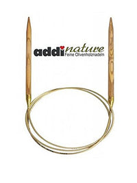 Thumbnail for Addi 63112 circular needle made of olive wood, 120 cm x 8.0 mm, 8 mm on sale