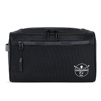 Thumbnail for Chiemsee Jumper Feel travel toiletry bag, made from recycled PET in black on sale