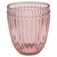 Thumbnail for GreenGate - Glass, Water Glass - Alice - Glass - pink/rose - Height 9.5 cm