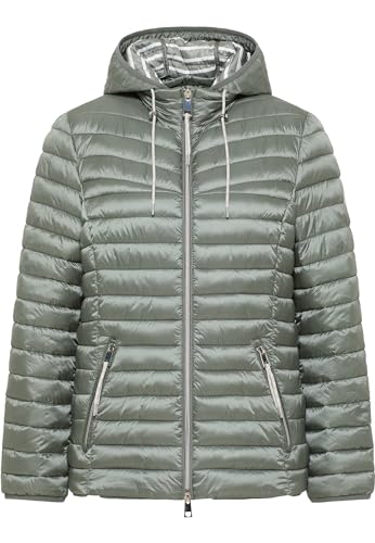 BARBARA LEBEK Damen Steppjacke mit Kapuze Bayleaf Lorbeer - 42 im Sale