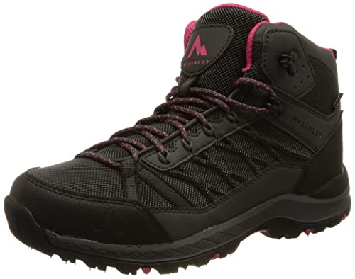 McKinley women's Kona V Mid AQX hiking shoe, Anthracite/Charcoal, EU on sale