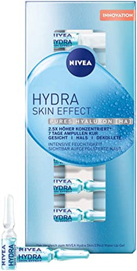 Thumbnail for NIVEA Hydra Skin Effect 7 Tage Ampullen Kur (7 x 1 ml), hochkonzentrierte Gesichtspflege Kur für sichtbar aufgepolsterte Haut, Gesichtskur mit purem Hyaluron [HA] im Sale