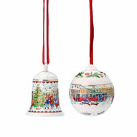 Thumbnail for Hutschenreuther 02486-727448-28688 2023-Weihnachtsklänge Glocke/Kugel, 2 Teilig im Sale
