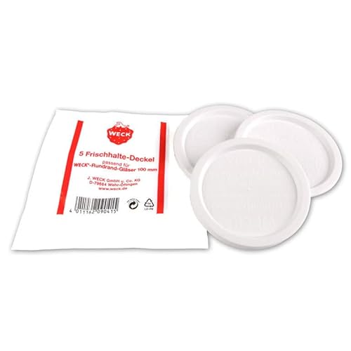 Weck 10 x WECK -Frischhalte RR100 Deckel im Sale