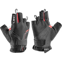 Thumbnail for LEKI Nordic Breeze Shark Short Schwarz - Atmungsaktiver elastischer Nordic Kurzfinger-Handschuh, Größe 8 - Farbe Black - im Sale