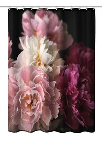 Thumbnail for Kleine Wolke shower curtain textile Rosemarie in Bordeaux with 180x200 cm on sale