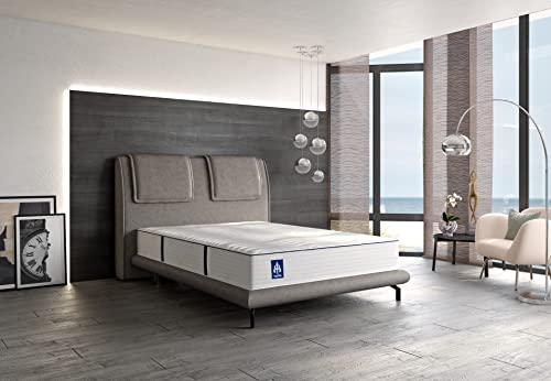 Irisette Rügen 1.000er Tonnentaschenfederkernmatratze, 24cm hoch, 7-Zonen Wendematratze, Härtegrad 3, 90x200cm, Öko-Tex zertifiziert, produziert nach deutschem Qualitätsstandard im Sale