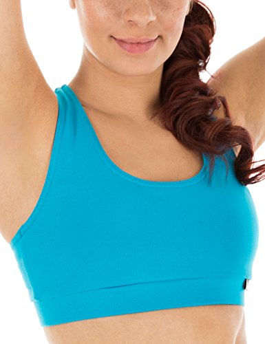Winshape Damen Sport-BH Bustier WVR1 Fitness Freizeit, Türkis, im Sale