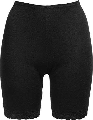 Nina von C. Women's long wool/silk panties in black on sale