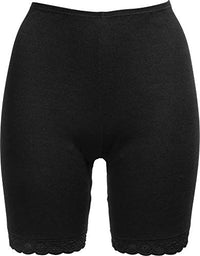 Thumbnail for Nina von C. Women's long wool/silk panties in black on sale