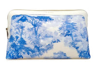 Thumbnail for Ted Baker Rexii romantic printed large toiletry bag, white, one size on sale