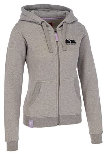 derbe Hamburg W-05-ZHD SCHWANENLIEBE Damen Zip-Sweatshirt, im Sale