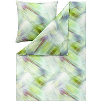 Thumbnail for ESTELLA Mako satin bed linen Blaze color Kiwi on sale