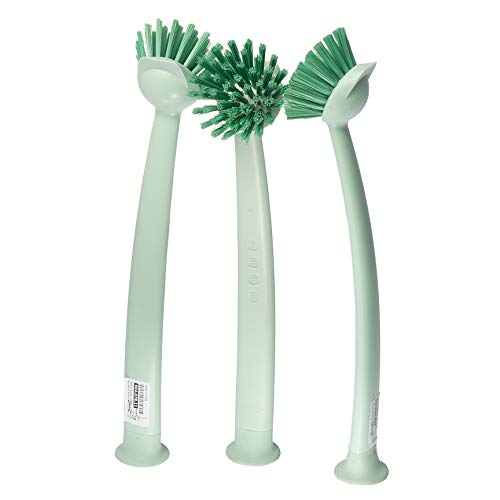 IKEA RINNIG dish brush, light green, 3 pieces on sale