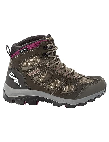 Jack Wolfskin Damen Vojo 3 Texapore Mid W, Khaki Burgundy 2023, 39 EU im Sale