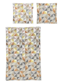 Thumbnail for Irisette Seersucker Bettwäsche Easy Saskatoon orange 1 Bettbezug 135 x 200 cm + 1 Kissenbezug 80 x 80 cm