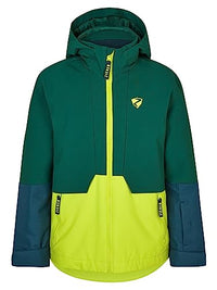 Thumbnail for Ziener Jungen AZAM Ski-Jacke, Winterjacke | wasserdicht, winddicht, warm, bitter lemon, 104 im Sale