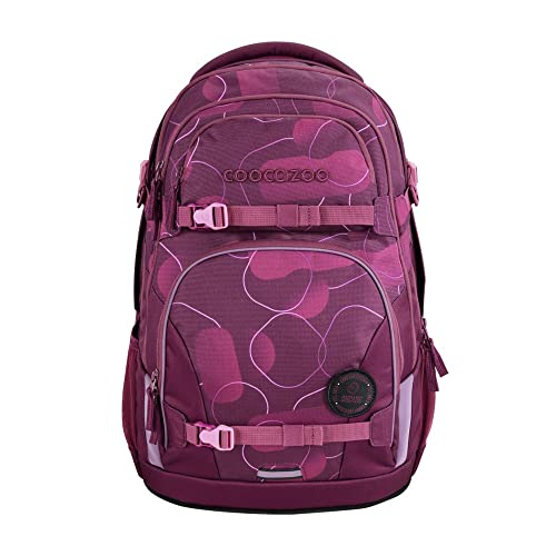 coocazoo Schulrucksack Porter „Electric Ice”, schwarz-blau, ergonomischer & anpassbarer Tornister, höhen- & größenverstellbar, mit Brustgurt & Hüftgurt, ab der 3. Klasse im Sale