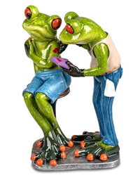 Thumbnail for formano frog couple tattoo making 15 cm figure funny frogs decoration tattoo artist on sale
