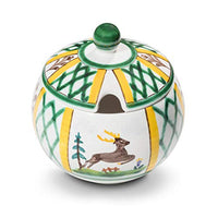 Thumbnail for GMUNDNER KERAMIK sugar bowl with cutout diameter: 10 cm hunting tableware, handmade in Austria on sale
