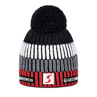 Thumbnail for GIESSWEIN ÖSV Beanie Simonhöhe - Merino hat with bobble, Ski Austria Beanie, women's and men's knitted hat made of merino wool, warm lined ski hat, unisex winter hat on sale
