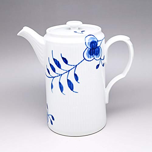 Royal Copenhagen Mega-Kaffeekanne mit Deckel, 1 l, Blau im Sale