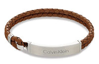 Thumbnail for Calvin Klein leather bracelet for men, CK ICONIC FOR HIM collection, brown - 35000405 on sale