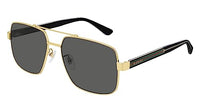 Thumbnail for Gucci Unisex Adults' GG0529S-001-60 Sunglasses, Gold-Black, 60 on Sale