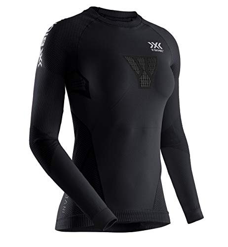 X-Bionic Damen Pl-Invent T-Shirt, B036 Black/Charcoal, im Sale