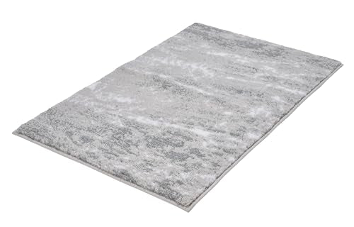Kleine Wolke bath rug Nevoa, 60x90 cm, silver grey on sale