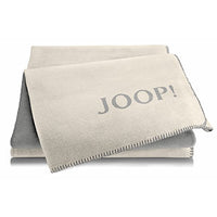 Thumbnail for Joop! Melange Doubleface Blankets in Natural-Silver 150x200 cm on Sale