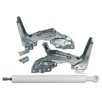 Thumbnail for ORIGINAL Liebherr 9590166 door damper + door hinge hinge top + bottom repair kit refrigerator etc. IKB 2214-20A, IKP 1554-20A, IKP 2850-20D on sale