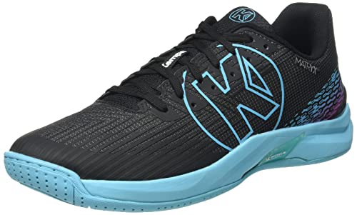 Kempa Herren Attack Two 2.0 Handballschuh, Schwarz/Aqua, EU im Sale