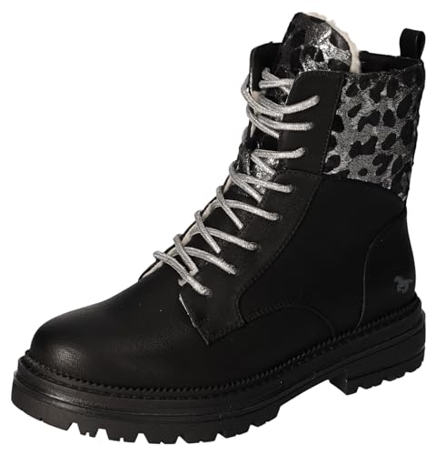 MUSTANG Damen 1404-605 Schnuer-Booty, schwarz, EU im Sale