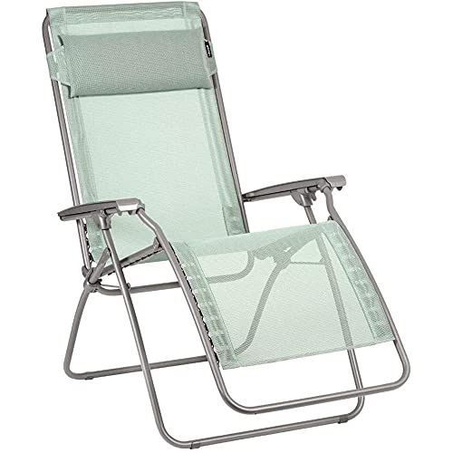 LAFUMA MOBILIER Relax-Liegestuhl, Klappbar und verstellbar, R Clip, Batyline, Farbe: Chlorophylle, LFM4020-9266 im Sale