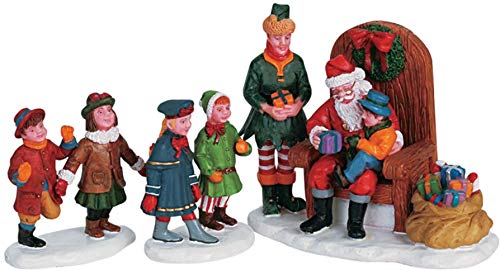 Lemax - Visiting Santa Set Of 3 im Sale