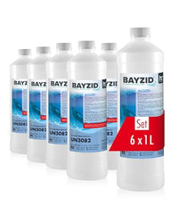 Thumbnail for Bayzid Algizid Algenverhütung 6 x 1L - Algenvernichter Pool - Pool Zubehör - Präventiver Schutz vor Algen, Bakterien & Pilzen - Für Sauberes Wasser im Sale