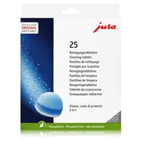 Thumbnail for Jura Reinigungstabletten 3in1 für Kaffeevollautomaten - 25 Tabs (1er Pack) im Sale