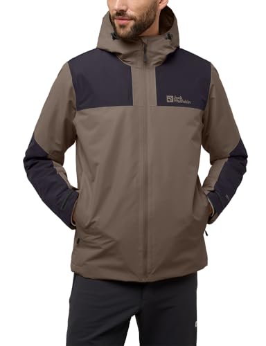 Jack Wolfskin Herren Jasper Ins Jkt M, Cold Coffee,  EU im Sale