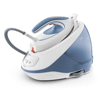 Thumbnail for Tefal Express Protect SV9202 Steam Iron Station | Powerful 7.5 bar pressure | Steam boost: 520 g/min | 1.8 L water tank | Smart Temp technology | Removable limescale collector | Extra quiet | Blue on sale