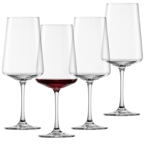 SCHOTT ZWIESEL Rotweinglas MioVino (4er-Set), spülmaschinenfeste Tritan-Kristallgläser, Made in Germany (Art.-Nr. 124051) im Sale