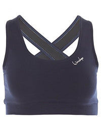 Thumbnail for Winshape Damen BH WVR4 mit offenem Drop Back Design, All-Fit Style Fitness Freizeit Sport, Night-Blue, im Sale