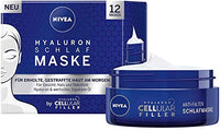 Thumbnail for NIVEA Hyaluron Cellular Filler Schlafmaske im 1er Pack (1 x 50 ml), straffende & pflegende Gesichtsmaske, Gesichtspflege für geschmeidige Haut am Morgen im Sale