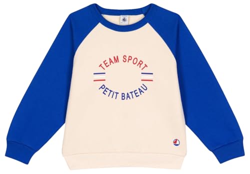 Petit Bateau A0BII Langarm-Sweatshirt Jungen Avalanche/Calvin 12 Jahre im Sale