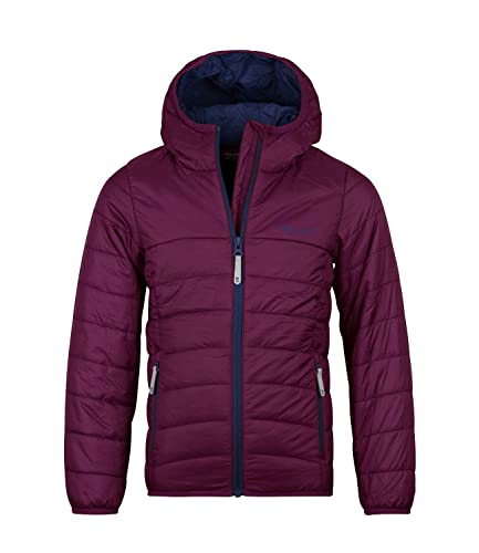 Trollkids Girls' Quilted Jacket Eikefjord, Light Berry/Lagoon Blue, on Sale