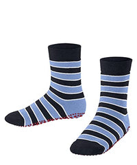 Thumbnail for FALKE Unisex Kinder Simple Stripes K HP Baumwolle Rutschhemmende Noppen 1 Paar Stoppersocken, Grün (Emerald 7950) neu-umweltfreundlich, 31-34 im Sale
